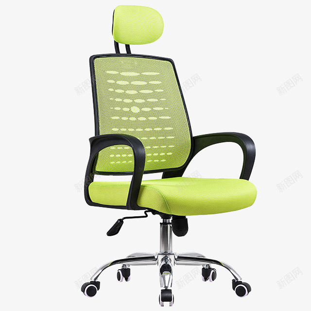 绿色办公椅png免抠素材_88icon https://88icon.com 办公室 办公室用具 办公椅 旋转办公椅 旋转椅 绿色 绿色用具