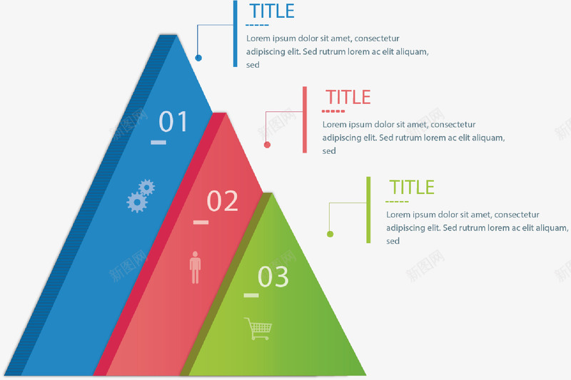 立体分类信息图表png免抠素材_88icon https://88icon.com PPT 信息 商务 图表 多彩 示意图 统计 说明