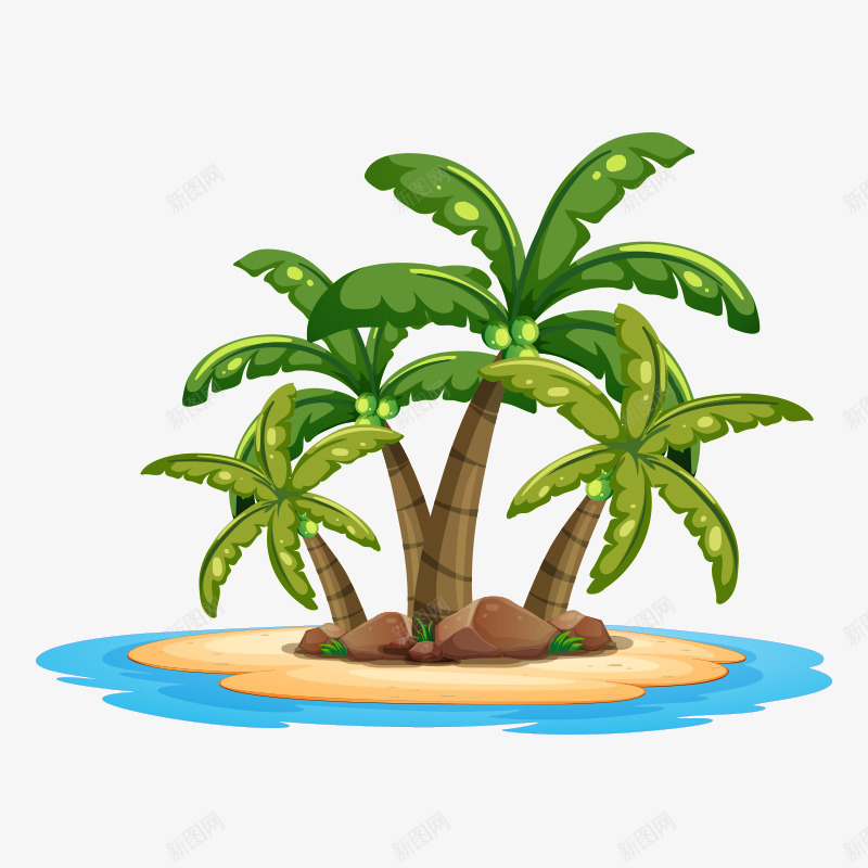 树树木png免抠素材_88icon https://88icon.com 四季树 木 树 树木 树林 植物 沙滩 海滩树 绿色 绿色植物 花草树