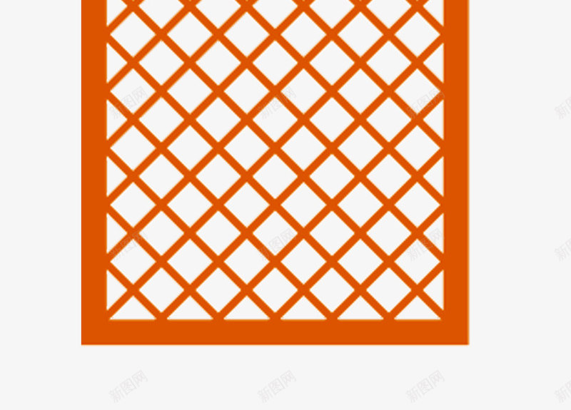橙色格子密集格子png免抠素材_88icon https://88icon.com 密集棱格 密集的菱形格子 棱格 菱形格子 菱形格子图案 菱形棱格图案