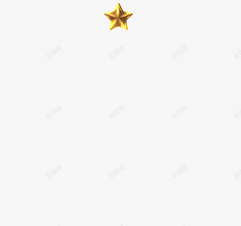 白色星星胡子树木png免抠素材_88icon https://88icon.com Christma Christmas Merry 圣诞快乐 圣诞树 圣诞树木 圣诞节 星星 白色树木