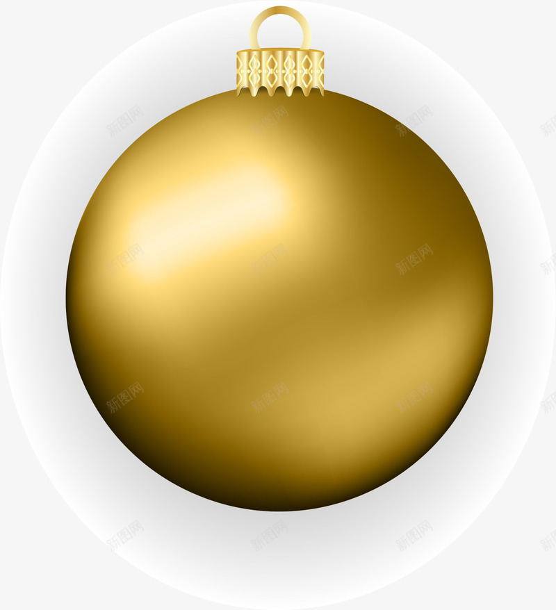 金色清新彩球png免抠素材_88icon https://88icon.com 圣诞挂饰 圣诞节 节日挂件 装饰图案 金色彩球 闪耀彩球