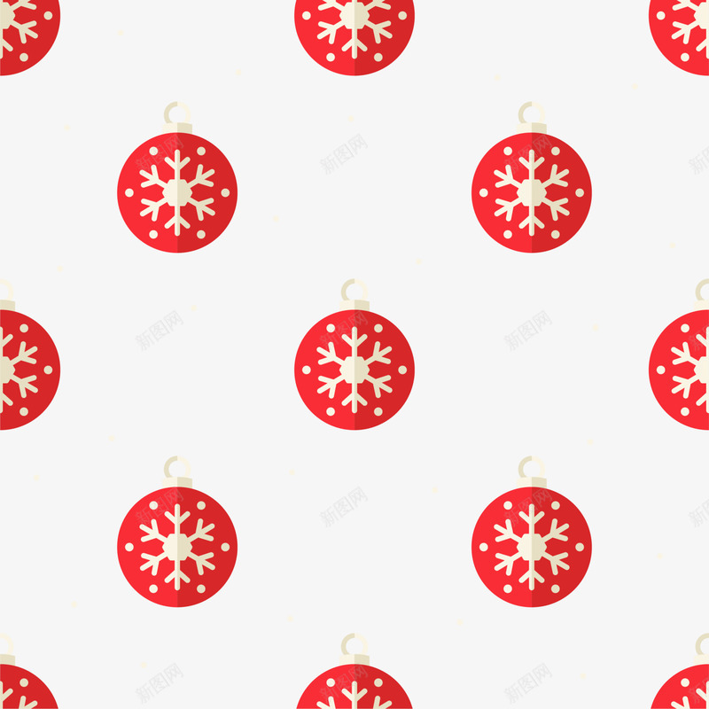 红色雪花圣诞球背景png免抠素材_88icon https://88icon.com Christma Christmas Merry 圣诞快乐 圣诞球 彩球背景 边框纹理 雪花擦起