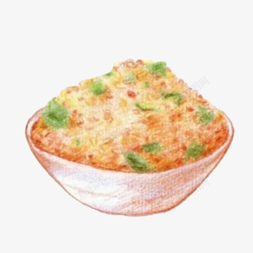 芹菜炒饭手绘画片png免抠素材_88icon https://88icon.com 手绘美食 炒饭 芹菜炒饭 蛋炒饭