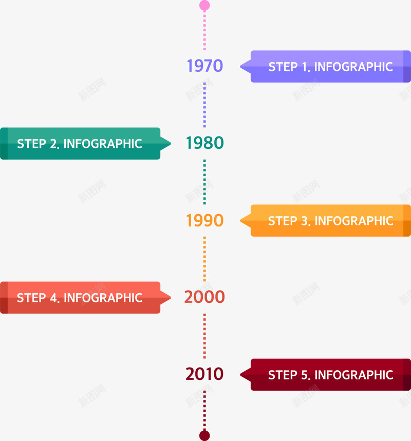 彩色年份标签png免抠素材_88icon https://88icon.com 免抠PNG 年份 彩色 标签 横幅 装饰图案