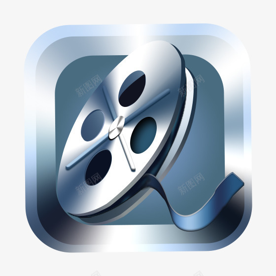 灰色圆角渐变电影元素psd免抠素材_88icon https://88icon.com 光泽 圆角 扁平化 拍摄 旋转 灰色 电影 胶片