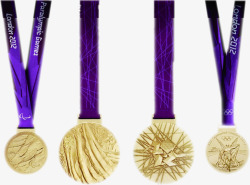 伦敦奥运会的各种金牌素材