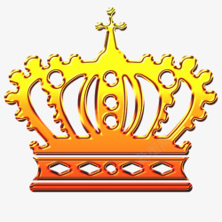 皇冠标志金色素材