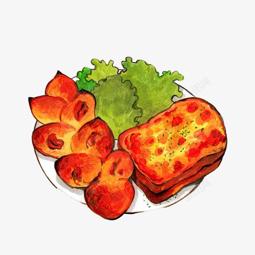 烘焙面点手绘画片png免抠素材_88icon https://88icon.com 手绘美食 烘焙食品 焦黄色 面点