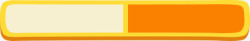 橙色白色标语黄色边框素材