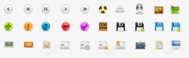 网页new图标网页常用小图标图标