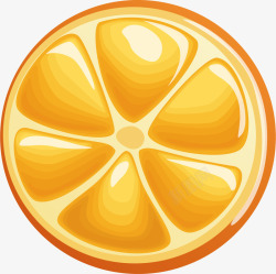 橙子瓣素材