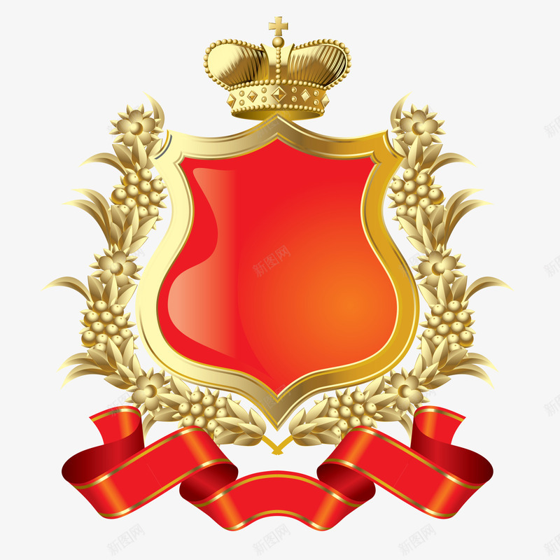 徽章边框png免抠素材_88icon https://88icon.com 徽章边框 徽章边框设计 皇冠徽标 皇家徽章 皇家边框 边框矢量图