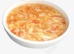西红柿鸡蛋清汤美味素材