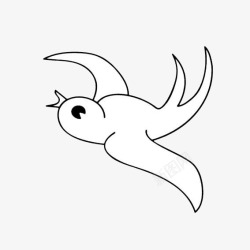 花式飞翔俏皮的小燕子高清图片