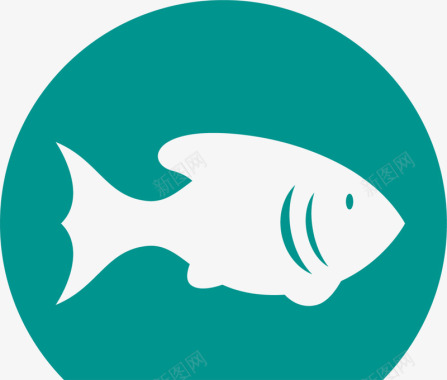 其他生物世界海洋日小鱼图标图标