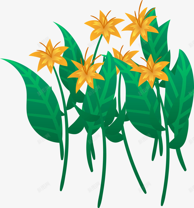 卡通手绘水彩花卉图案矢量图ai免抠素材_88icon https://88icon.com 刺绣图案 卡通手绘 叶子 彩绘 树枝 水彩画 水彩花 水粉 绿叶 花卉 花朵 藤叶 边框 矢量图