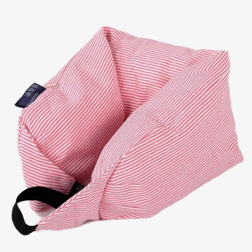 粉色条纹u型枕png免抠素材_88icon https://88icon.com u型枕 条纹 粉色 记忆枕