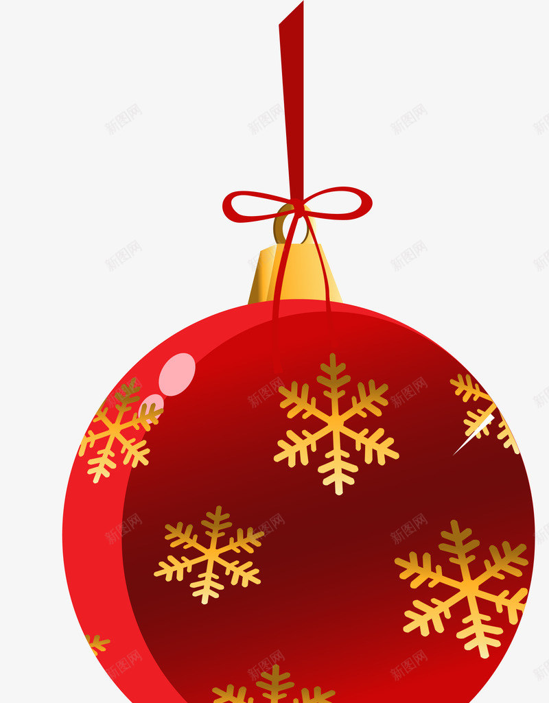 红色雪花圣诞球png免抠素材_88icon https://88icon.com 圣诞快乐 圣诞挂饰 圣诞节 红色彩球 节日挂件 装饰图案