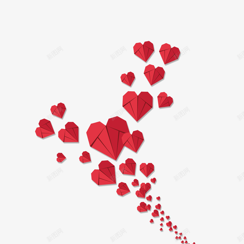 红色的装饰爱心桃png免抠素材_88icon https://88icon.com 3D爱心桃 创意爱心桃 剪纸风格 慈善 折纸 爱心 粉色 红色