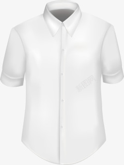 创意白色T恤短袖素材