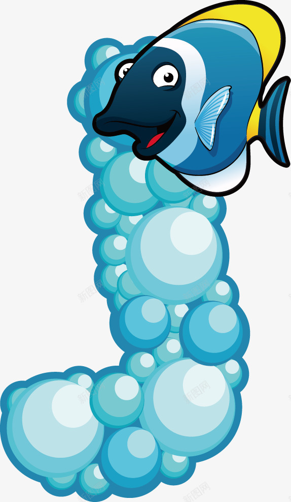 卡通海洋字母jpng免抠素材_88icon https://88icon.com 卡通 卡通海洋字母设计 字体设计 字母 海洋 童趣 艺术字