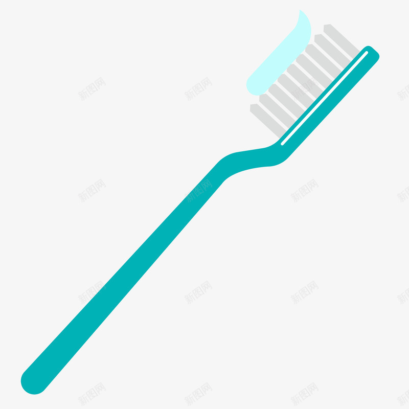 生活用品牙刷png免抠素材_88icon https://88icon.com 卫生 口腔 清洁 牙刷 生活用品