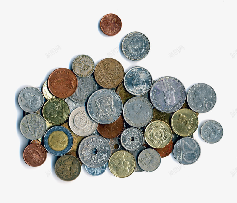 各种硬币png免抠素材_88icon https://88icon.com 硬币 金属质感 金色硬币 银色硬币