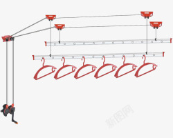 升降晾衣架素材
