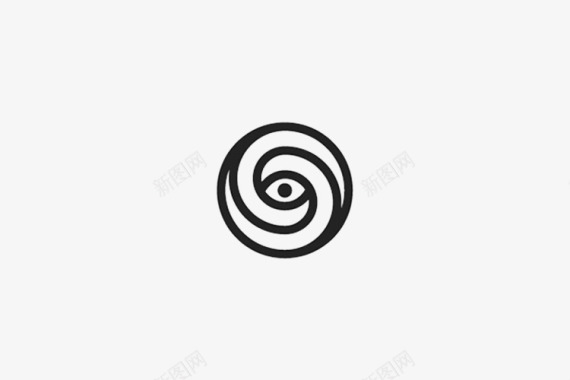 多彩圆logo圆图标图标