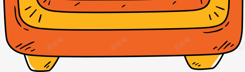 卡通手绘橙色旅行拉杆箱png免抠素材_88icon https://88icon.com 出差旅行 卡通手绘 卡通拉杆箱 卡通旅行箱 卡通行李箱 手绘拉杆箱 旅游旅行 橙色拉杆箱 箱包