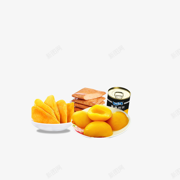 美味食品png免抠素材_88icon https://88icon.com 点心 糕点 罐头 美味食品图片免费下载 芒果片 豆干 零食 食品 黄桃