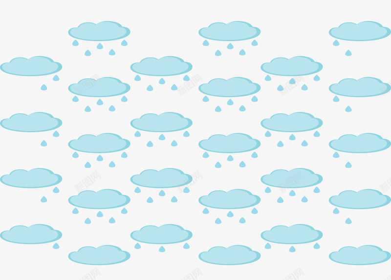 下雨气候无缝背景png免抠素材_88icon https://88icon.com 下雨天 图案 图案集 平面设计 无缝 无缝背景 色彩 雨季