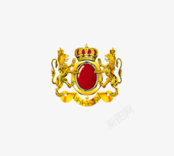 建筑艺术品金狮高清图片