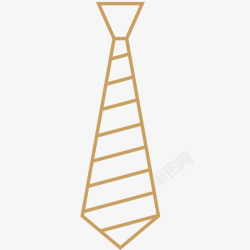 领带VI条纹领带插画矢量图高清图片