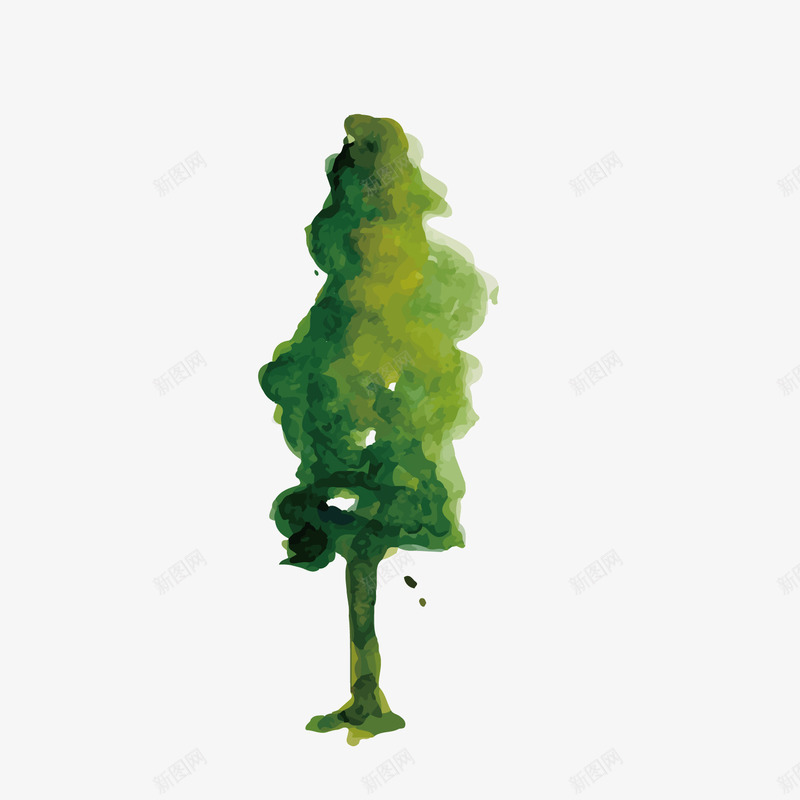 水墨松树png免抠素材_88icon https://88icon.com 传统 大树 手绘 水墨 线稿 绘画 自然