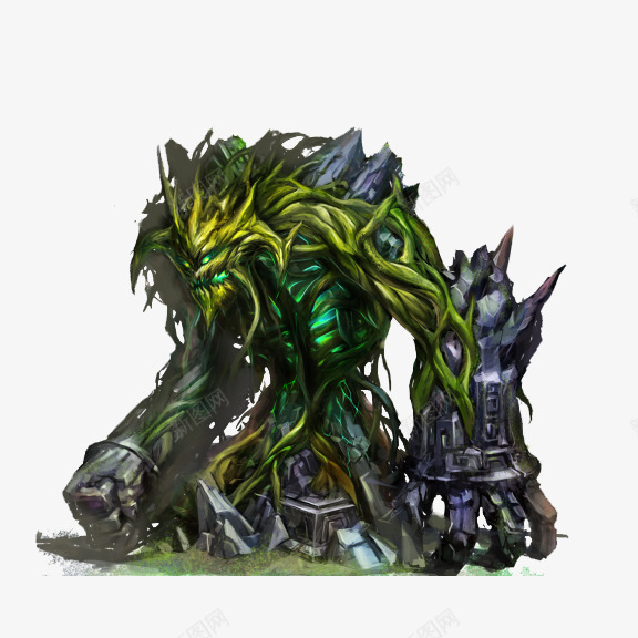 游戏中的老树妖png免抠素材_88icon https://88icon.com 3D树木 树妖 树木 游戏 游戏场景 游戏树 电子游戏