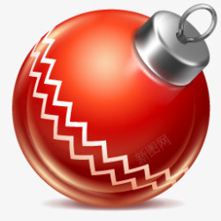 圣诞节彩球卡通素材