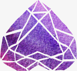 紫色宝石图素材