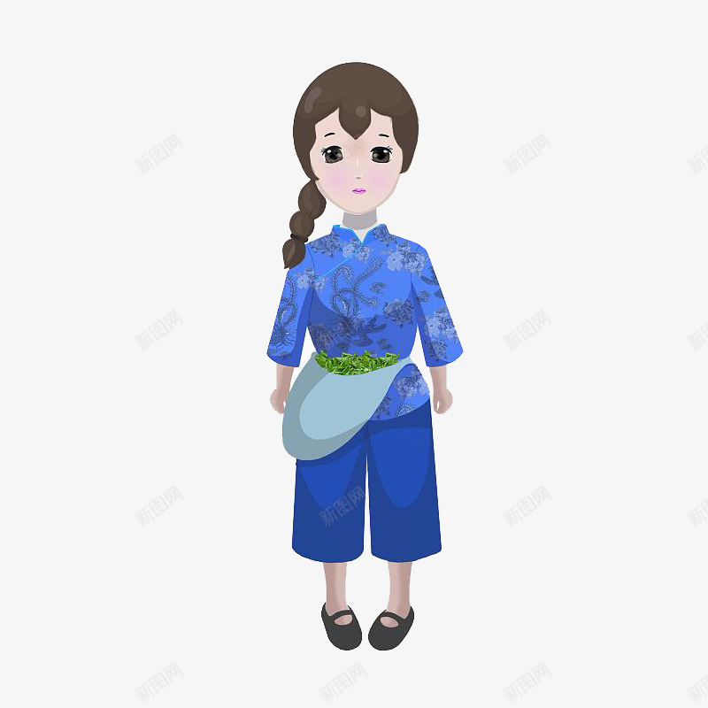 q版采茶的小姑娘手绘彩绘图png免抠素材_88icon https://88icon.com q版 图案 小姑娘 彩绘风格 手绘风格 茶叶制作 采茶 采茶手绘