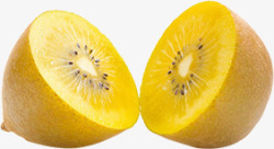 黄心纯甜猕猴桃水果素材