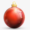 彩球铃铛红色的小玩意christmasno1icons图标图标