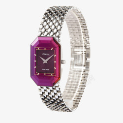潮流时装表瑞士表左薇莎方形手表高清图片