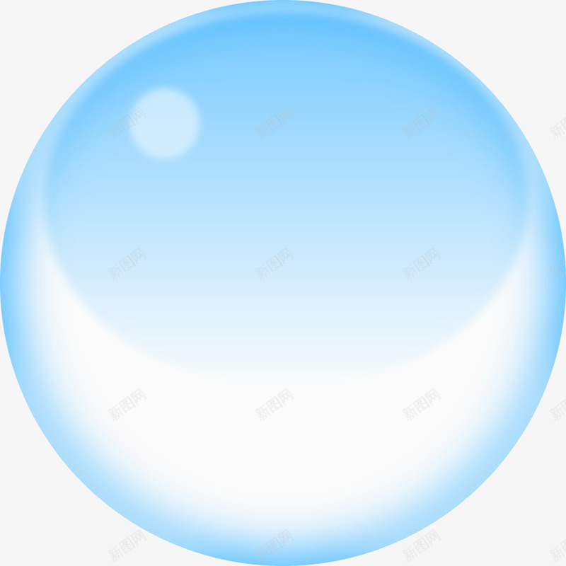 水晶蓝色泡泡png免抠素材_88icon https://88icon.com 水晶 泡泡 蓝色 装饰