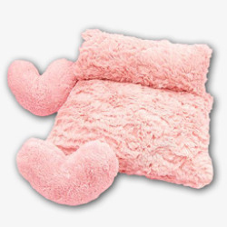 粉色床具婴儿床素材