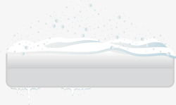 矢量冰雪按钮灰色按钮冰雪按钮元素矢量图高清图片