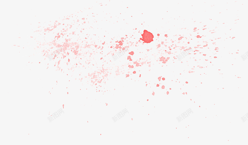 红色水彩泼墨油漆液体png免抠素材_88icon https://88icon.com 水彩 油漆 泼墨 液体 红色
