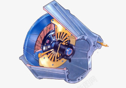 汽车离合器摄影素材
