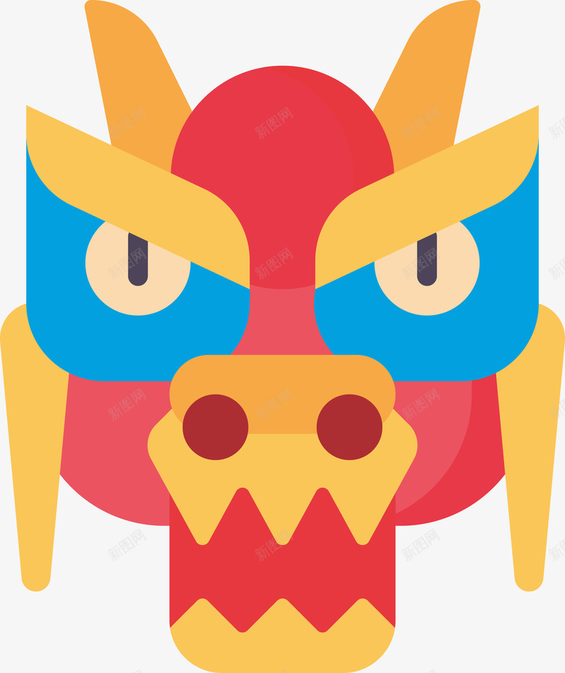 红色中国传统中国龙png免抠素材_88icon https://88icon.com 中国传统 中国龙 春节 红色龙 舞龙灯 过年 龙的传统