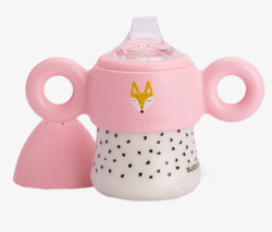涓嶅惈BPA苏维妮婴儿学饮杯高清图片
